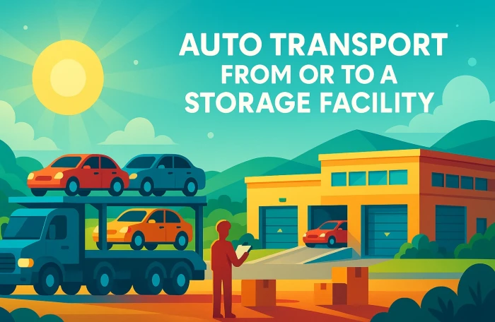 Auto Transport From or To a Storage Facility